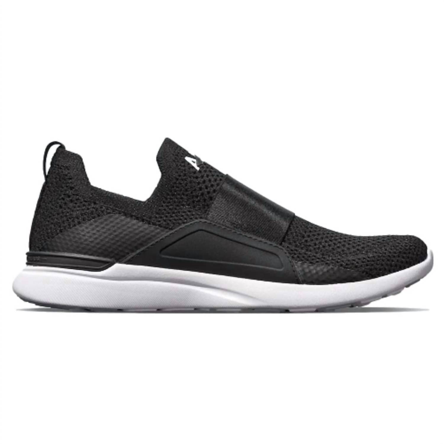 New Apl Men's Techloom Bliss Sneaker In Metallic Black/White